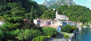 Valsolda vista aerea con le frazioni storiche affacciate sul Lago Ceresio, Tour delle Frazioni