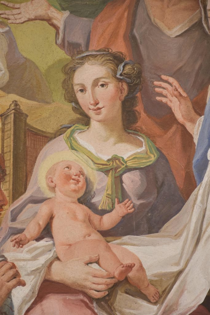 Nascita di Maria - Dettaglio