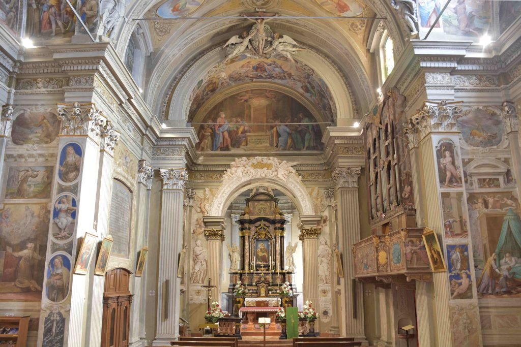 Navata del Santuario - Vista laterale