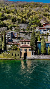 Vista sul Lago Ceresio dalla Valsolda