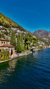 Vista sul Lago Ceresio dalla Valsolda