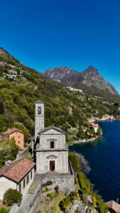 Vista sul Lago Ceresio dalla Valsolda