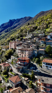 Vista sul Lago Ceresio dalla Valsolda