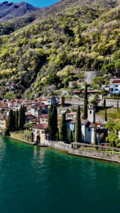 Vista sul Lago Ceresio dalla Valsolda