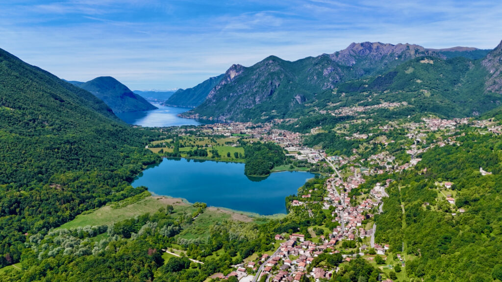Fondovalle del Ceresio in provincia di Como, area di Carlazzo, Cusino, Grandola e Plesio sul Lago di Lugano