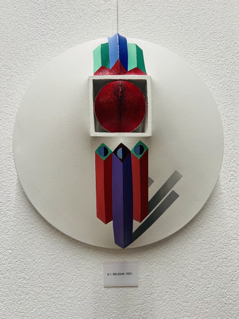 Opera di Giuliano Togni - ricerca pittorica tra superficie e struttura