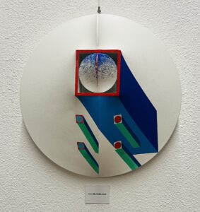 Opera di Giuliano Togni - tela estroflessa