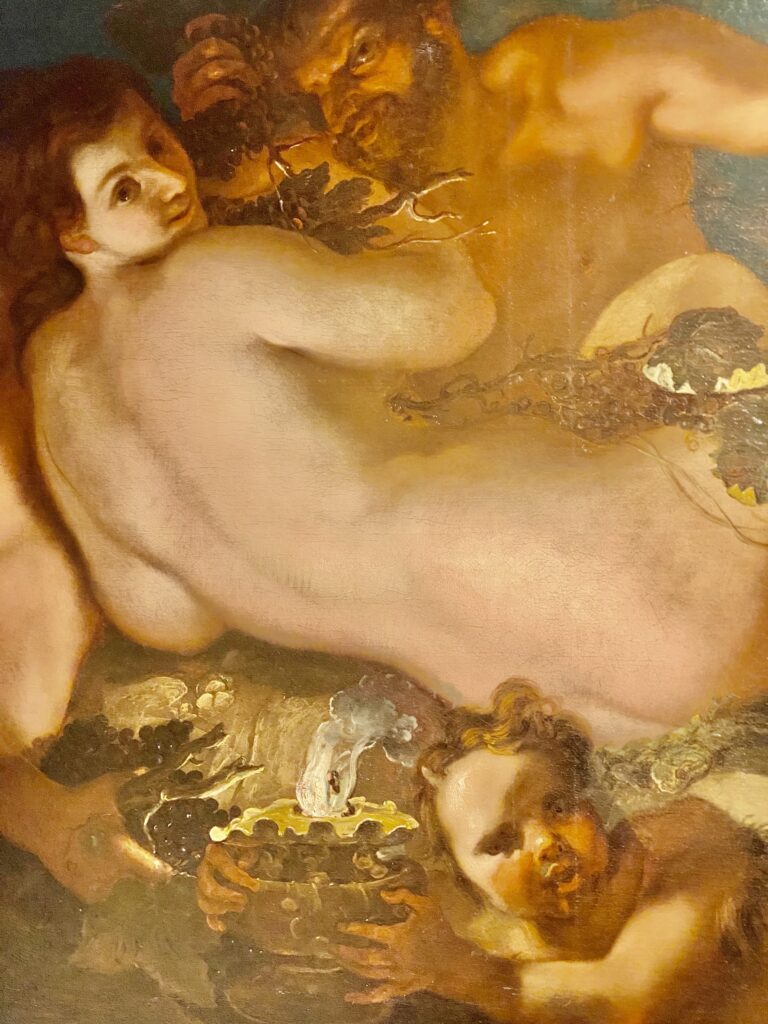 Tela di soggetto mitologico esposta al Museo Casa Pagani di Castello Valsolda — Paolo Pagani