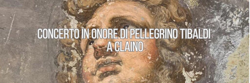 Dettaglio degli affreschi del 1587 ritrovati nella Chiesa di San Vincenzo Martire a Claino con Osteno, attribuiti a Pellegrino Tibaldi
