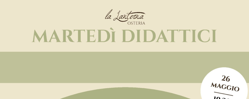 Hero banner Martedì Didattici orto fermento - Osteria La Lanterna