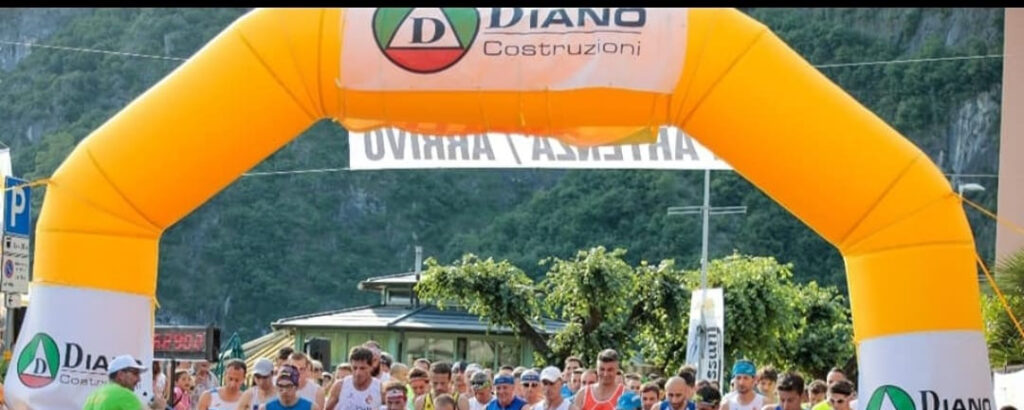 Vivi Porlezza di Corsa - partenza dalla linea sul lungolago di Porlezza